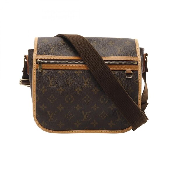 LOUIS VUITTON Messenger PM Bosphore Shoulder Bag M40106 Monogram Brown Used LV - Picture 1 of 13